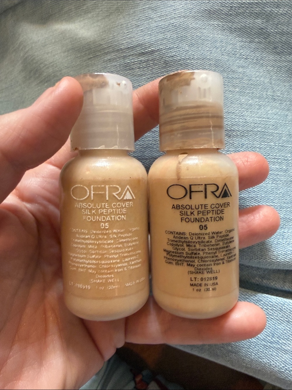 2-OFRA Absolute Cover Silk Peptide Foundation 05